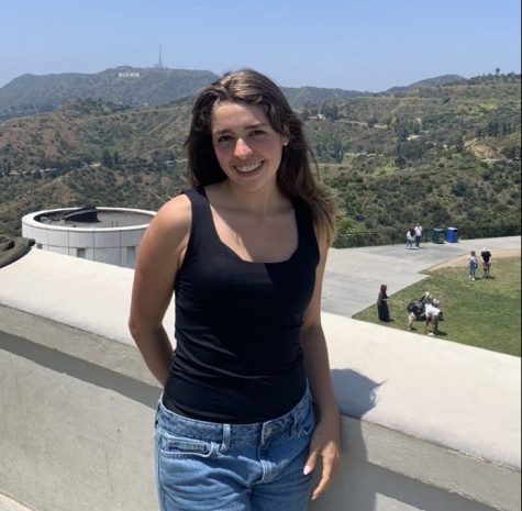 Giulia Cucinotta at L.A.s Griffith Observatory, one of the many California landmarks she has experienced during her year-long stay in the U.S.
