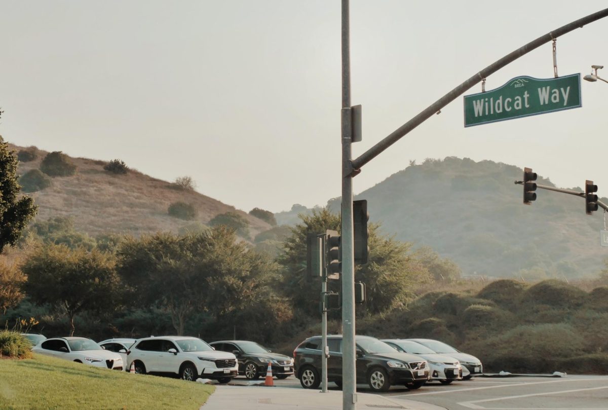 A smokey haze -- a result of San Bernardino's Line Fire -- blanketed the BOHS campus on Sept. 9. 