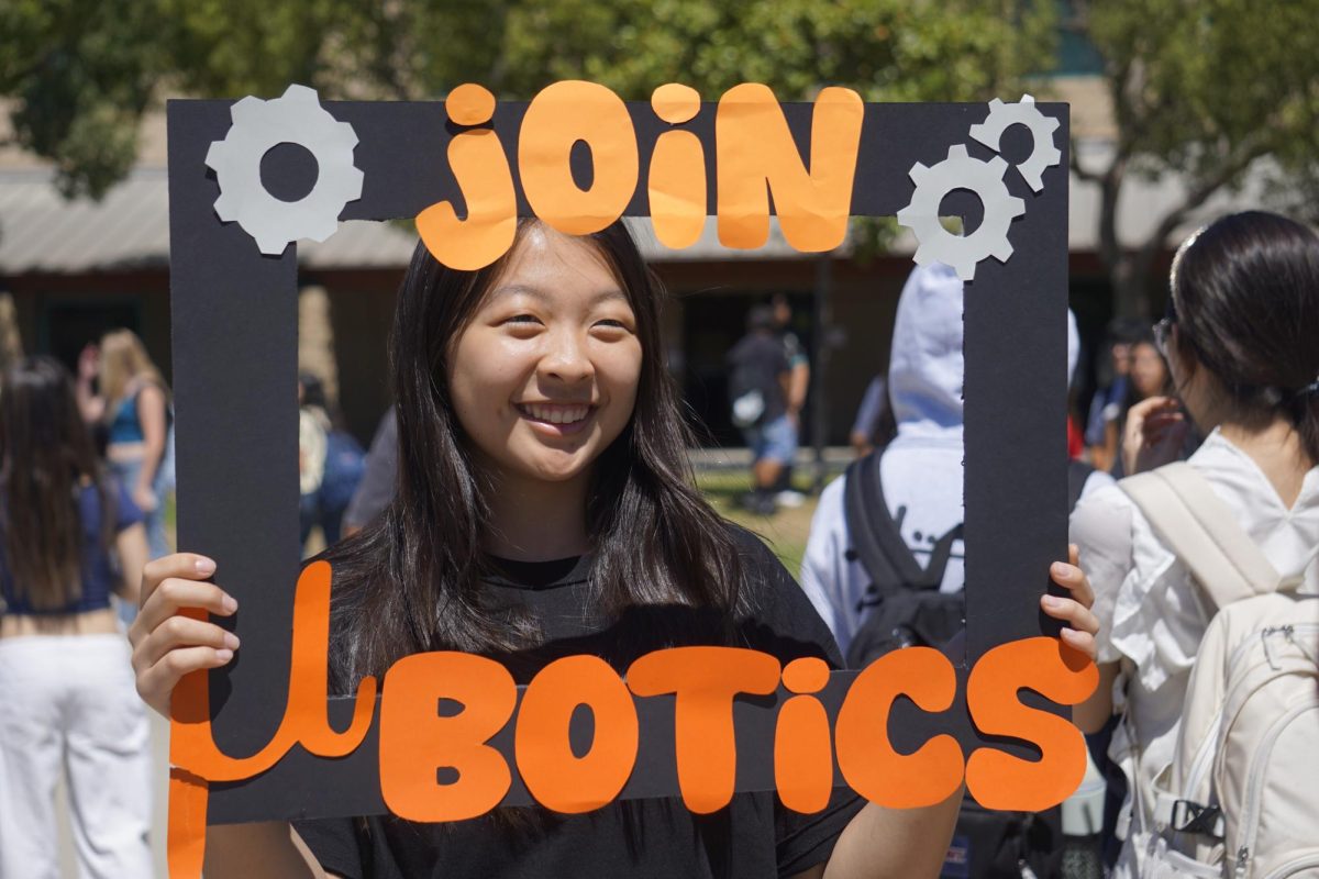 Julianne Kwon ('28) smiles for Mubotics, BOHS's robotics club Sept. 8