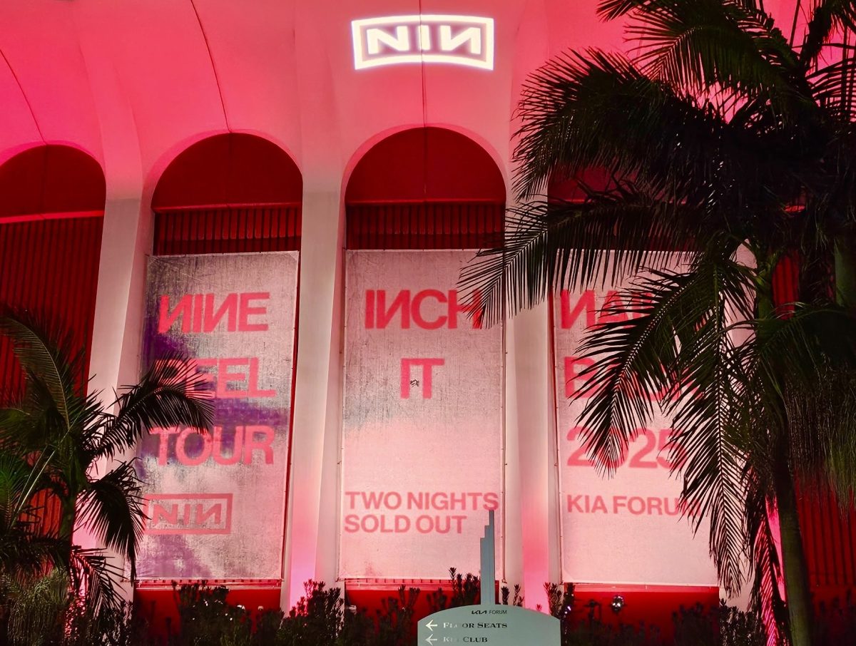 Los Angeles's iconic stadium, the Kia Forum, which hosted Nine Inch Nails and its "Peel It Back" Tour Sept. 18. 
