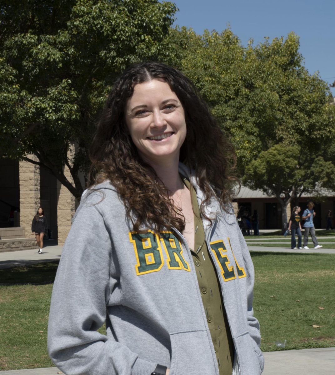 English teacher and Gusher yearbook adviser Amanda Huson, BOHS Class of 2009.