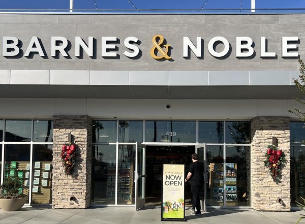 The new Barnes & Noble located in the Brea Plaza shopping center. The bookstore is one of 60 the chain is opening nationally.