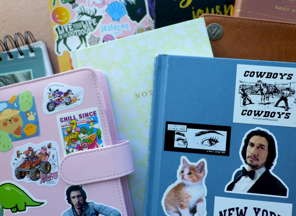 A few of Opinion Editor Quyen Anderson's journals. 