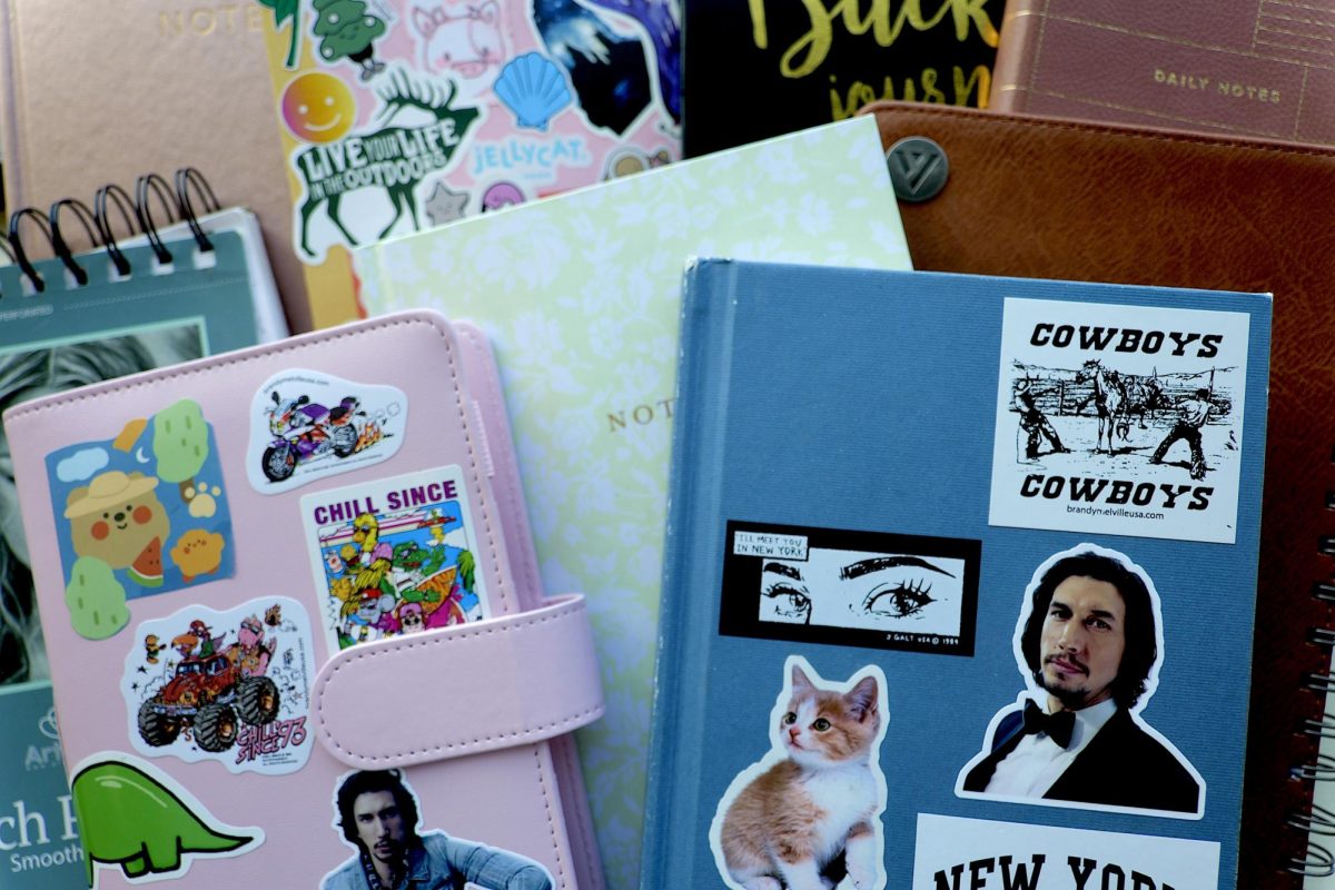 A few of Opinion Editor Quyen Anderson's journals. 